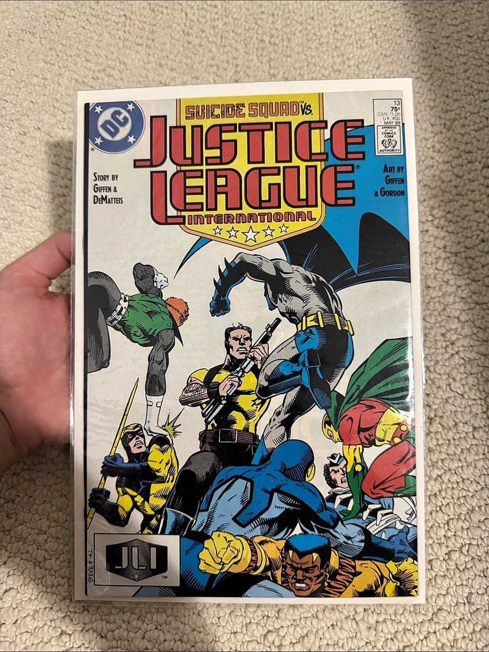 Justice League International #1 Comic Book
